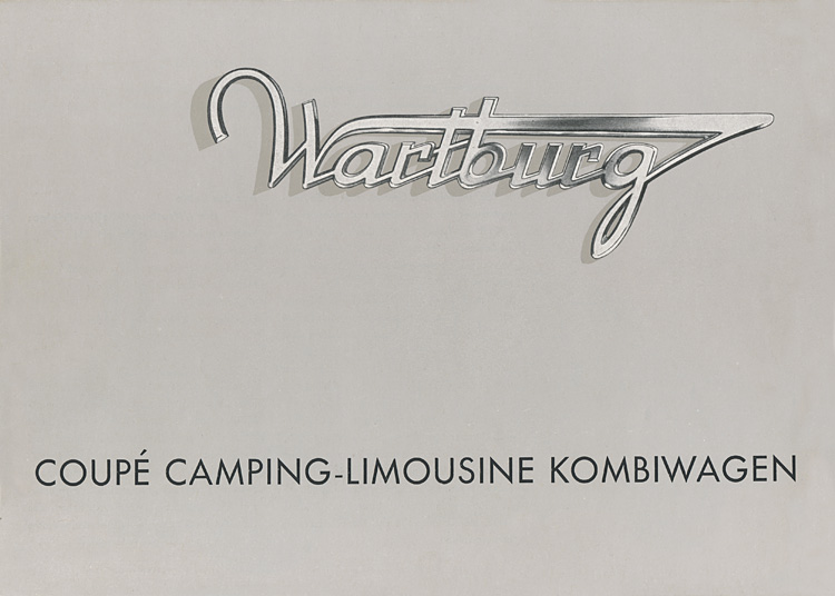 Wartburg 311 Sondertypen 1962